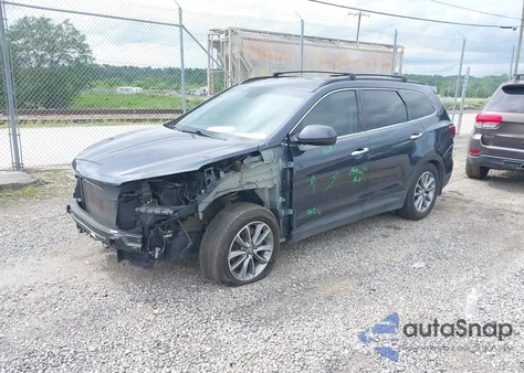 2018 Hyundai Santa Fe Se from USA, damaged, VIN KM8SM4HF8JU271035
